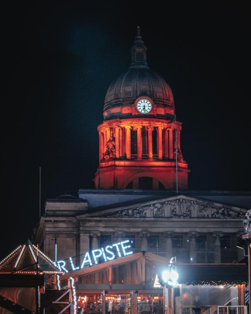 Nottingham cityscape